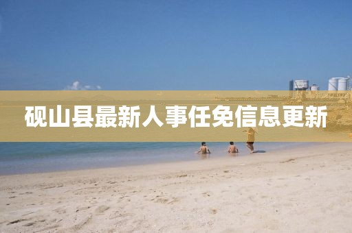 硯山縣最新人事任免信息更新