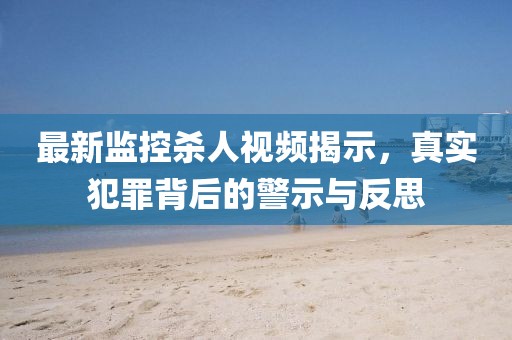 最新監(jiān)控殺人視頻揭示，真實犯罪背后的警示與反思