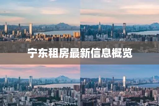 寧東租房最新信息概覽