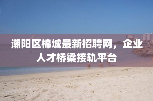 潮陽區(qū)棉城最新招聘網(wǎng)，企業(yè)人才橋梁接軌平臺(tái)