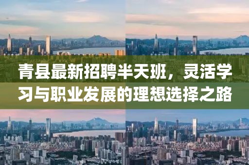 青縣最新招聘半天班，靈活學(xué)習(xí)與職業(yè)發(fā)展的理想選擇之路