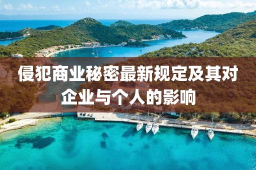 侵犯商業(yè)秘密最新規(guī)定及其對企業(yè)與個人的影響