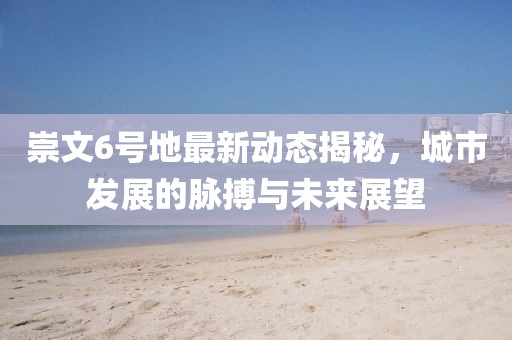 崇文6號(hào)地最新動(dòng)態(tài)揭秘，城市發(fā)展的脈搏與未來展望