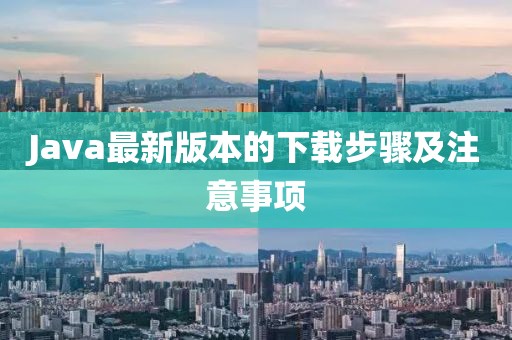 Java最新版本的下載步驟及注意事項(xiàng)