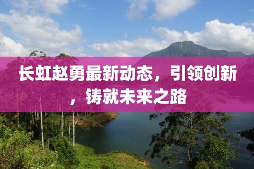 長(zhǎng)虹趙勇最新動(dòng)態(tài)，引領(lǐng)創(chuàng)新，鑄就未來(lái)之路