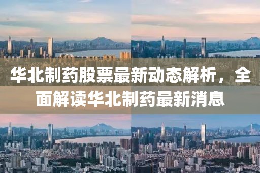 華北制藥股票最新動(dòng)態(tài)解析，全面解讀華北制藥最新消息