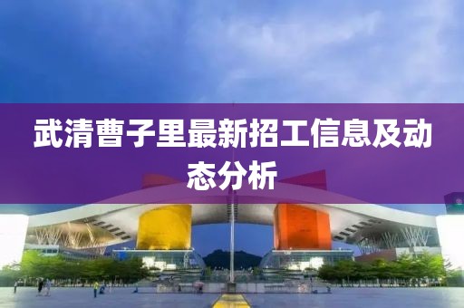 武清曹子里最新招工信息及動(dòng)態(tài)分析