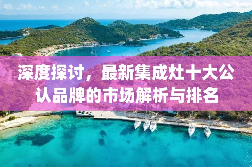 深度探討，最新集成灶十大公認品牌的市場解析與排名