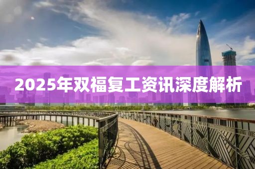 2025年雙福復(fù)工資訊深度解析