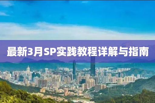 最新3月SP實(shí)踐教程詳解與指南