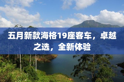 五月新款海格19座客車，卓越之選，全新體驗(yàn)