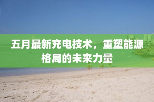 五月最新充電技術(shù)，重塑能源格局的未來力量