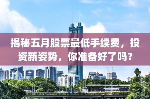 揭秘五月股票最低手續(xù)費(fèi)，投資新姿勢，你準(zhǔn)備好了嗎？