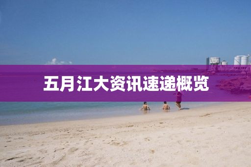 五月江大資訊速遞概覽