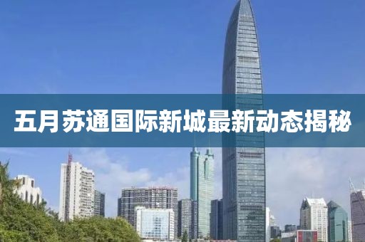 五月蘇通國(guó)際新城最新動(dòng)態(tài)揭秘