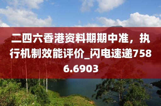 二四六香港資料期期中準(zhǔn)，執(zhí)行機(jī)制效能評(píng)價(jià)_閃電速遞7586.6903