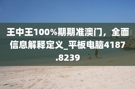 王中王100%期期準(zhǔn)澳門，全面信息解釋定義_平板電腦4187.8239