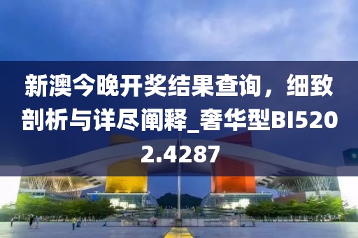 新澳今晚開(kāi)獎(jiǎng)結(jié)果查詢，細(xì)致剖析與詳盡闡釋_奢華型BI5202.4287