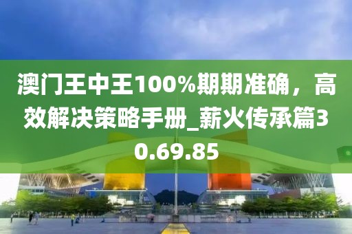 澳門王中王100%期期準確，高效解決策略手冊_薪火傳承篇30.69.85