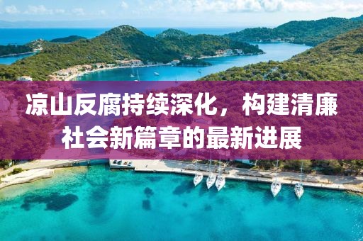 涼山反腐持續(xù)深化，構(gòu)建清廉社會新篇章的最新進(jìn)展