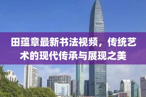 田蘊(yùn)章最新書法視頻，傳統(tǒng)藝術(shù)的現(xiàn)代傳承與展現(xiàn)之美