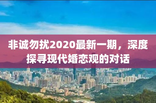 非誠勿擾2020最新一期，深度探尋現(xiàn)代婚戀觀的對話